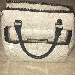 Lightly used Brahmin bag with duster bag.